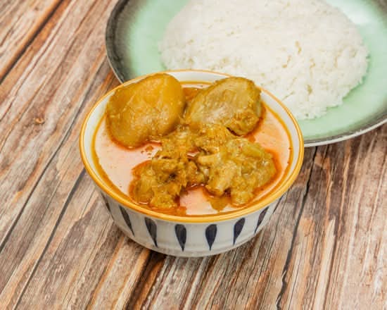 馳名咖喱雞飯 Curry Chicken Rice (Kari Ayam)